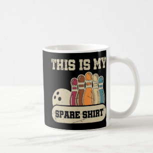 This Is My Spare Bowling Alley Gutter Pins Bowlin Coffee Mug
