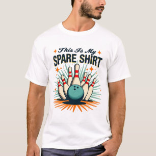 This Is My Spare Shirt – Funny Bowling T-Shirt