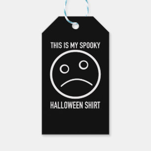 This Is My Spooky Halloween Shirt - Halloween Gift Tags