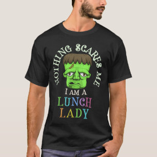 This Is My Spooky LUNCH LADY Costume Don't Scare M T-Shirt