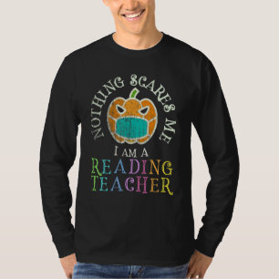 This Is My Spooky Reading Teacher Costume Don't Sc T-Shirt