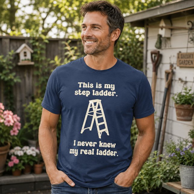 This is my Stepladder Funny Tri-Blend Shirt (Creator Uploaded)