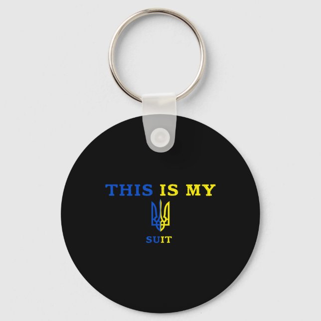 This Is My Suit  Key Ring (Front)