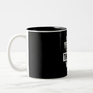 This Is My Theatre Voice Funny Drama Rehearsal Act Two-Tone Coffee Mug