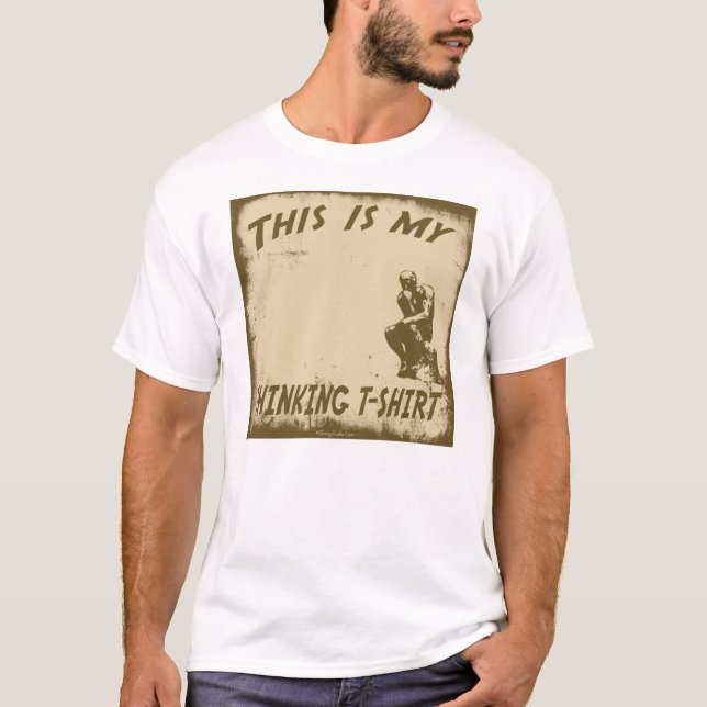THIS IS MY THINKING T-SHIRT (Front)