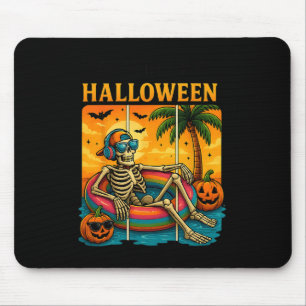 This Is My Tired Mum Costume Salty Skull Mother Ha Mouse Pad