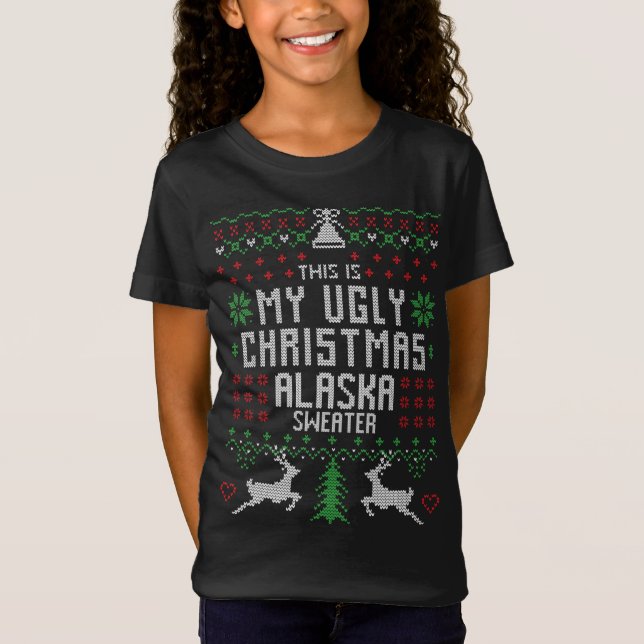 This is My Ugly Christmas Alaska Sweater Funny Xma (Front)