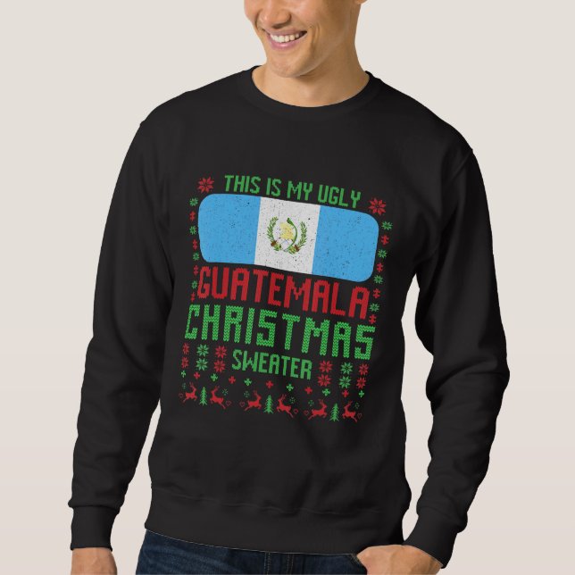 This Is My Ugly Guatemala Christmas Sweater Guatem (Front)