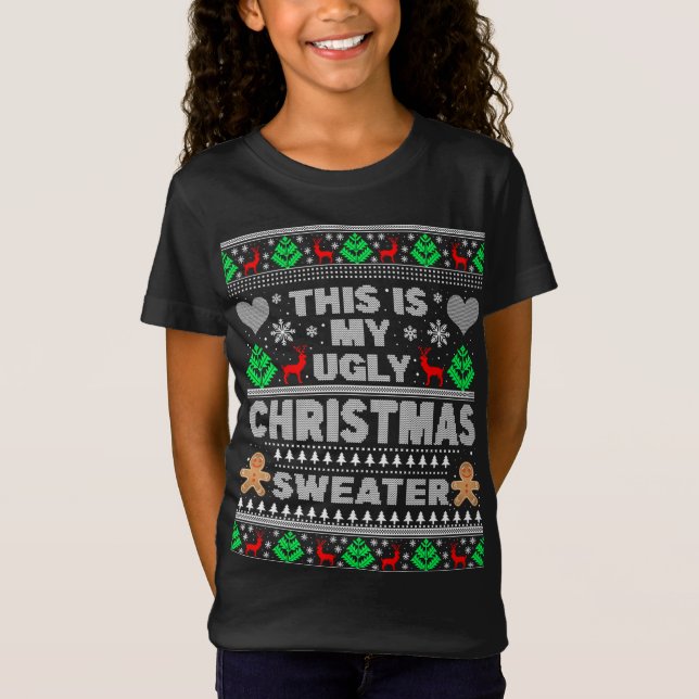 This Is My Ugly Sweater Funny Christmas (Front)