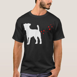 This Is My Valentine Pajama Jack Russell Terrier D T-Shirt