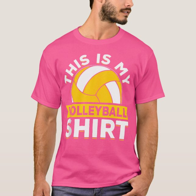 This Is My Volleyball T-Shirt (Front)
