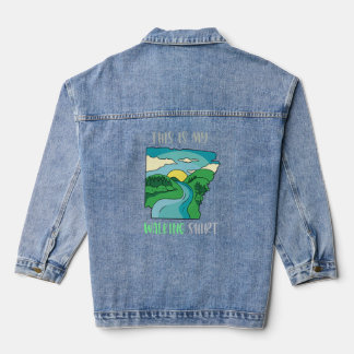 This is my Walking Denim Jacket