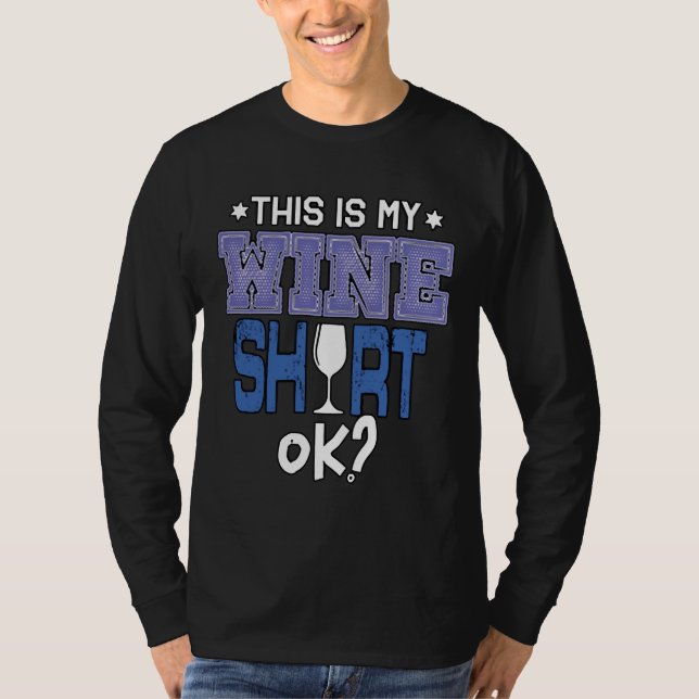 This Is My Wine Tasting T-Shirt (Front)