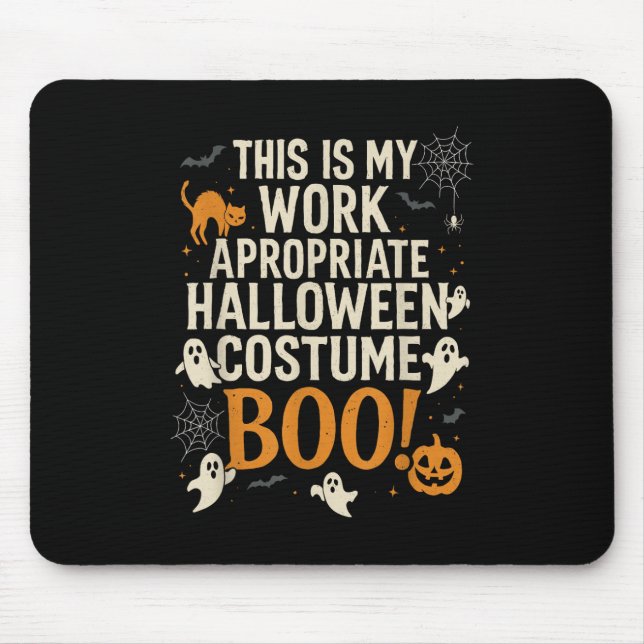This Is My Work Appropriate Costume, Office Hallow Mouse Pad (Front)