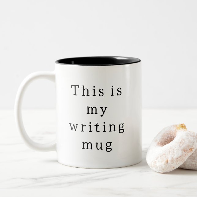 This is my writing mug (With Donut)