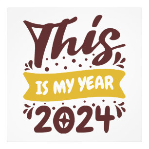 This is my year 2024 photo print