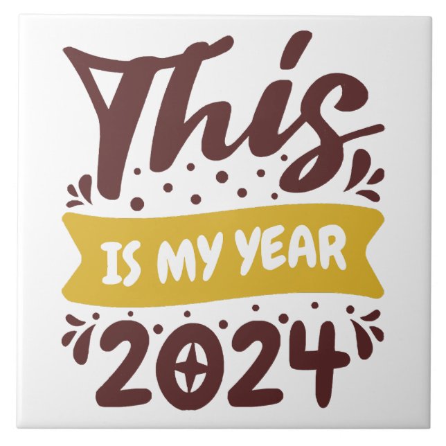 This is my year 2024 tile (Front)