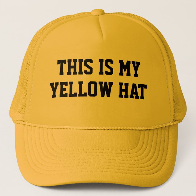 THIS IS MY YELLOW HAT Man in Hat Costume (Front)