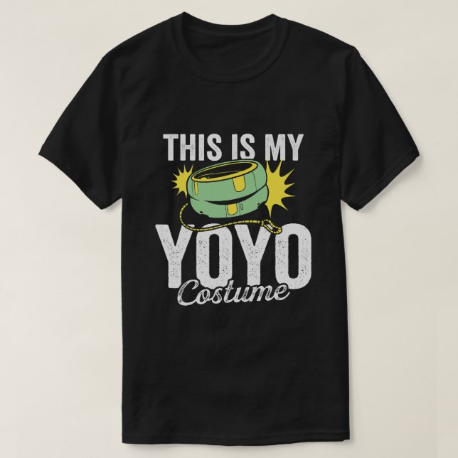 This Is My Yoyo Costume Yoyo Design Boys Girls Yoy T-Shirt (Design Front)