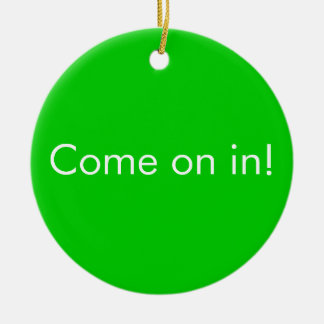 this is not a door offbeat quirky funny door sign ceramic tree decoration