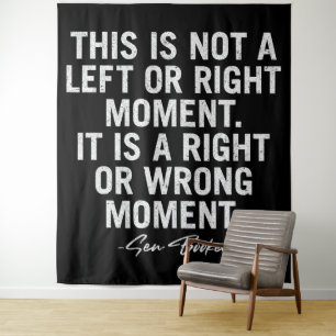 This Is Not A Left Or Right Moment Cory Booker Tapestry