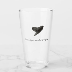 This is not a shark’s tooth. glass