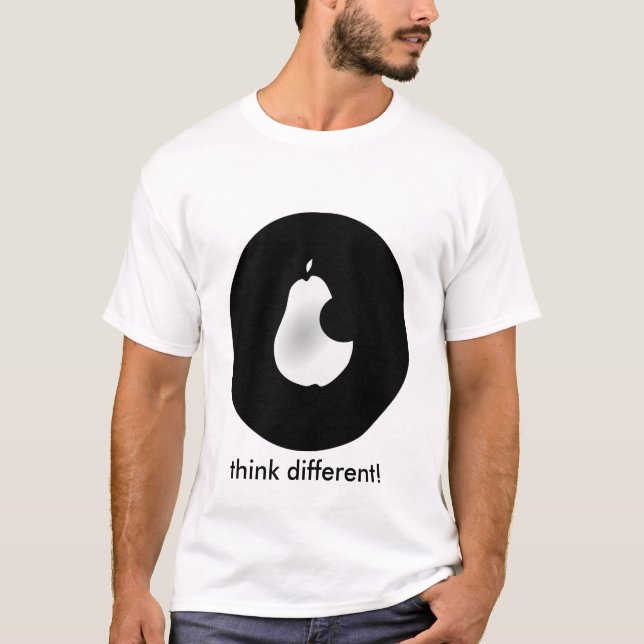 This is not an apple - Customised T-Shirt (Front)