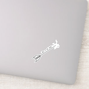 This is Not Ideal Sticker – B&W