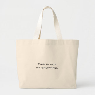 This Is Not My Shopping Bag Template