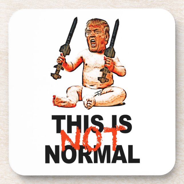 This is Not Normal Coaster (Front)