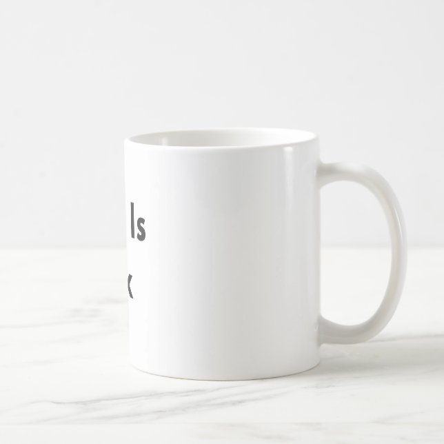 This Is Okay Minimal Text Mug (Right)