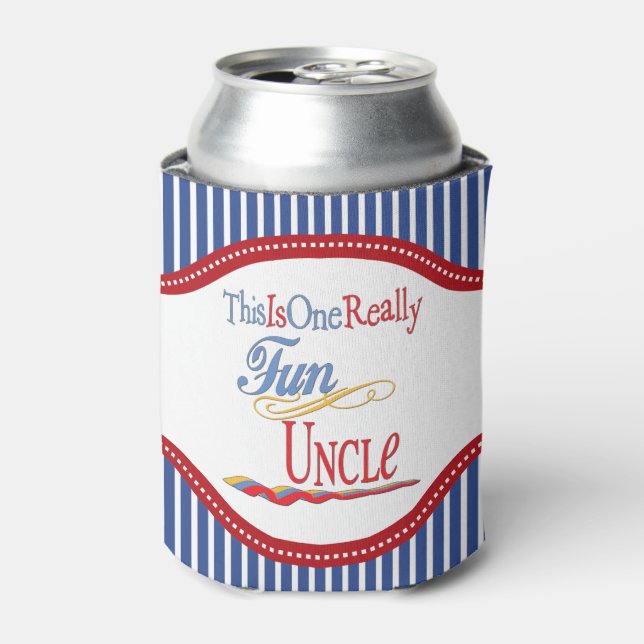 This Is One Really Incredible Fun Uncle Gift Can Cooler (Can Front)