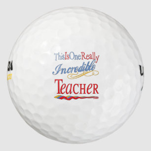 This Is One Really Incredible Teacher Gift Golf Balls
