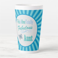 This Is One Totally Fabulous Aunt Blue Butterfly
