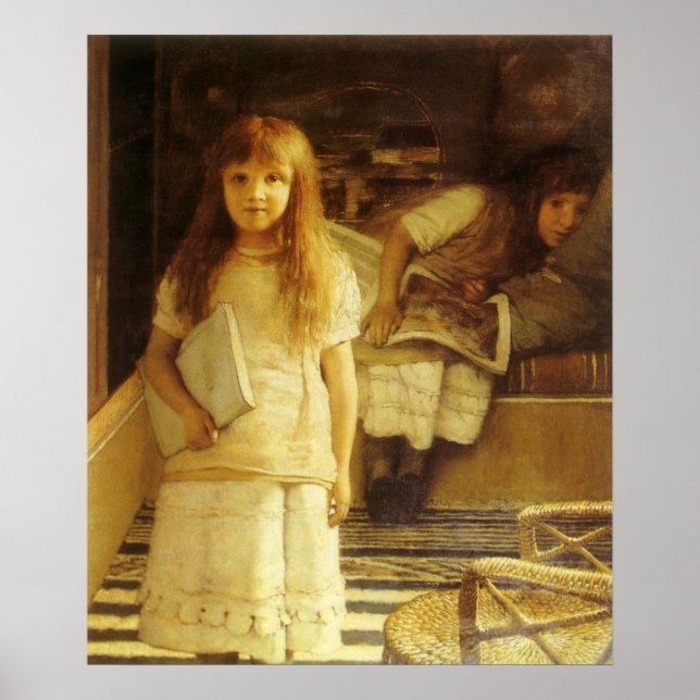 This is Our Corner by Sir Lawrence Alma Tadema Poster (Front)