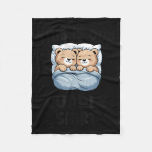 This Is Our Cuddle Shirt Cute Teddy Bear Couple Fleece Blanket