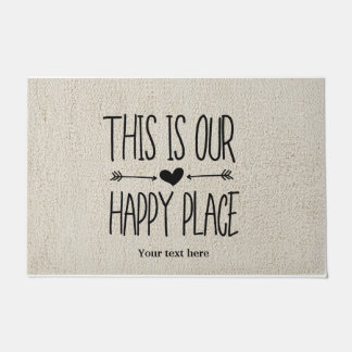 This is our happy place doormat