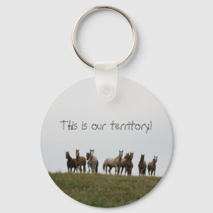 "This is our territory" Key Ring