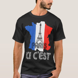 This Is Paris Ici Cest Paris Welcome 2024 To City T-Shirt