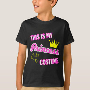 This is Princess Costume Funny Halloween Kids Girl T-Shirt