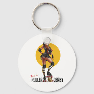 This Is Roller Derby Key Chain