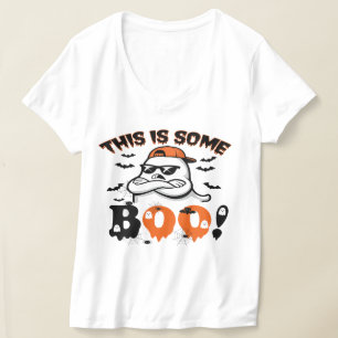 This Is Some Boo Halloween Funny Ghost T-Shirt