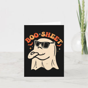 This Is Some Boo Sheet Fun Halloween Ghost For Men Card