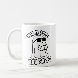 This is Some Boo Sheet Funny Ghost Halloween  Coffee Mug