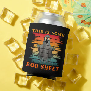 This is some boo sheet funny halloween ghost can cooler