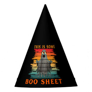 This is some boo sheet funny halloween ghost party hat