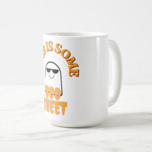 This Is Some Boo Sheet – Funny Halloween Ghost Pun Coffee Mug