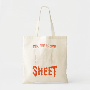 This is Some Boo Sheet Funny Halloween Ghost Tote Bag