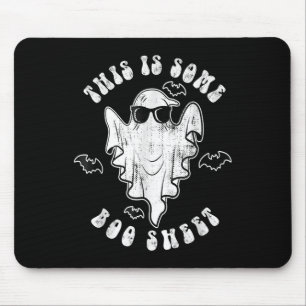 This Is Some Boo Sheet Ghost Halloween Costume Men Mouse Pad