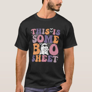 This Is Some Boo Sheet Ghost Halloween Costume Men T-Shirt